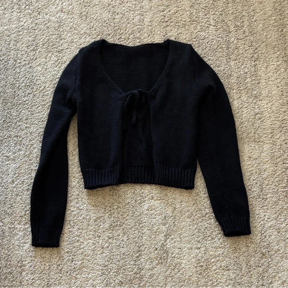 Chic Black Cardigan for Women